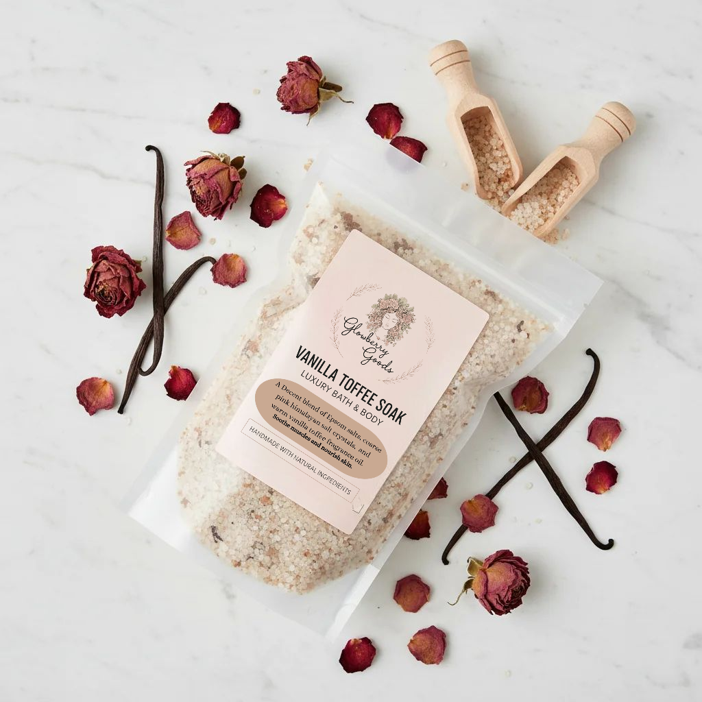Glowberry Vanilla Toffee Soak - Pure Bliss