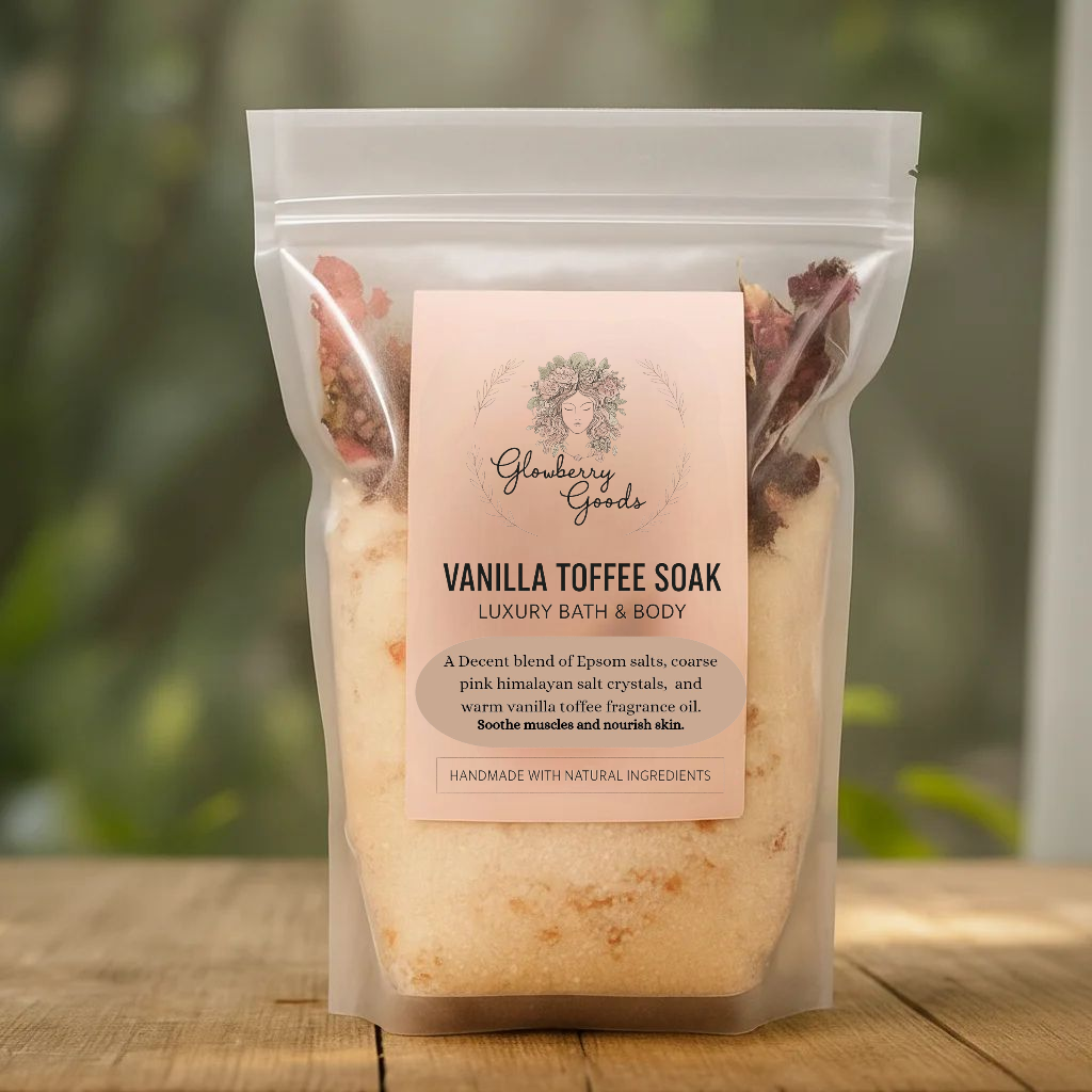 Glowberry Vanilla Toffee Soak - Pure Bliss