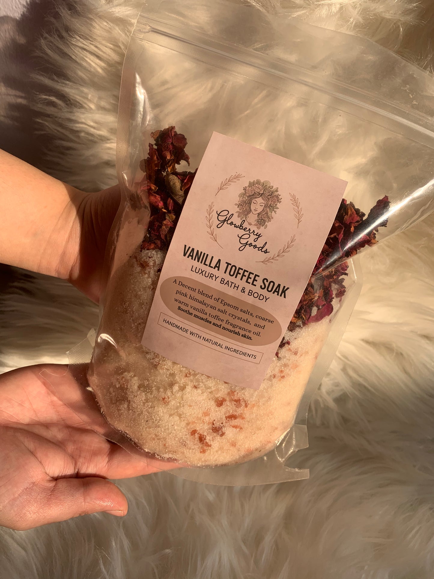 Glowberry Vanilla Toffee Soak - Pure Bliss